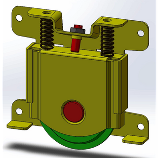 Heavy-Duty Bottom Wheel