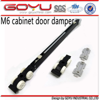 Soft Close Damper for Shower Doors